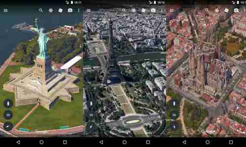 App para ver sua casa por satélite