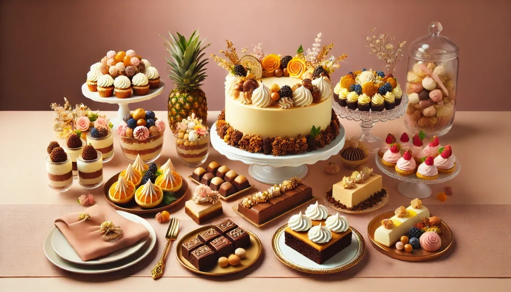 Doces deliciosos para todos os paladares